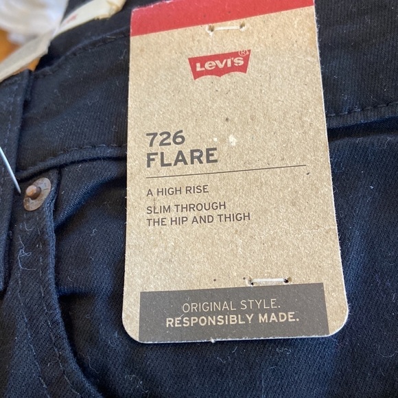 726 HIGH RISE FLARE WOMEN'S JEANS nwt - Picture 12 of 14